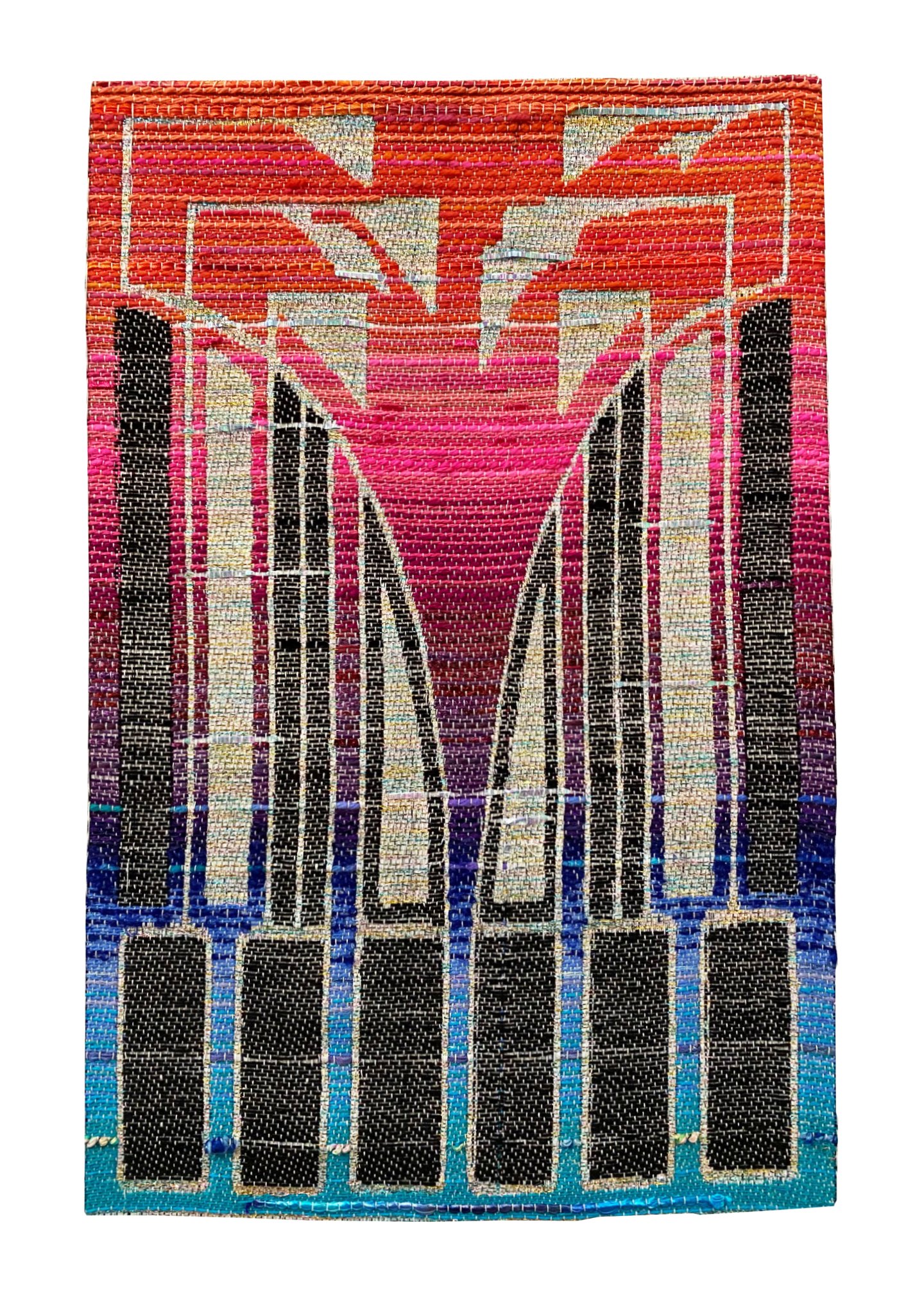 アート・デザイン・音楽 Language of the Robe Galactic Garden: New Woven Artworks by Robin Kang — New York